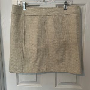 Banana Republic Skirt Winter white, matches jacket